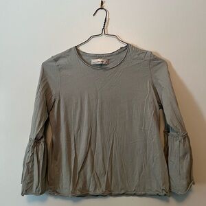 Abercrombie & Fitch Slate Blue Long Sleeve Top